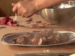 Шашлык из дикого кабана
