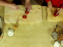 Постное меню: запеченная фасоль с овощами