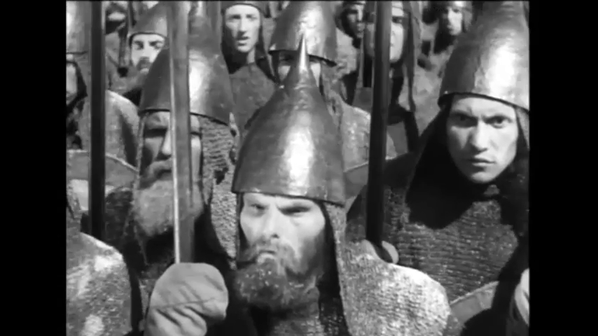 Кадр из фильма «Александр Невский», 1938