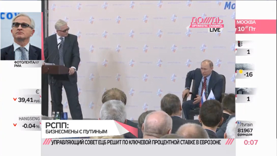 Бизнесмены присягнули Путину. Юбилейный съезд РСПП посетил премьер-министр