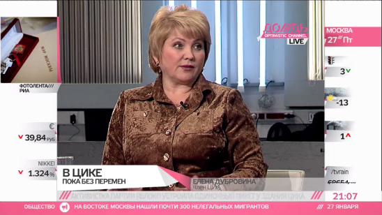 Член ЦИК Дубровина: Отставки Чурова не будет