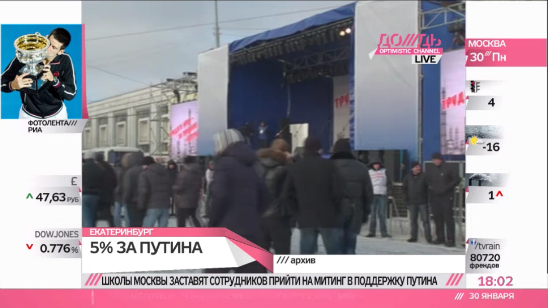 5% за Путина