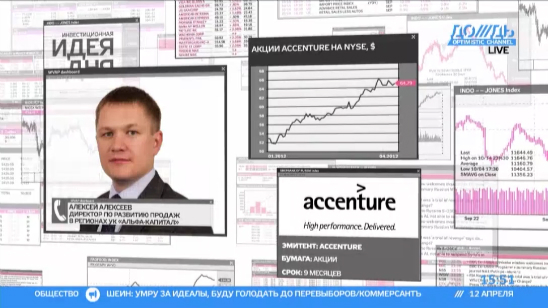 Акции Accenture – доходность до 12% за 9 месяцев