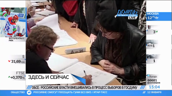 Запад обнаружил давление в России на выборы