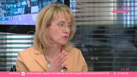 Ирина Ясина: Церковь очень совпадает с президентом Путиным