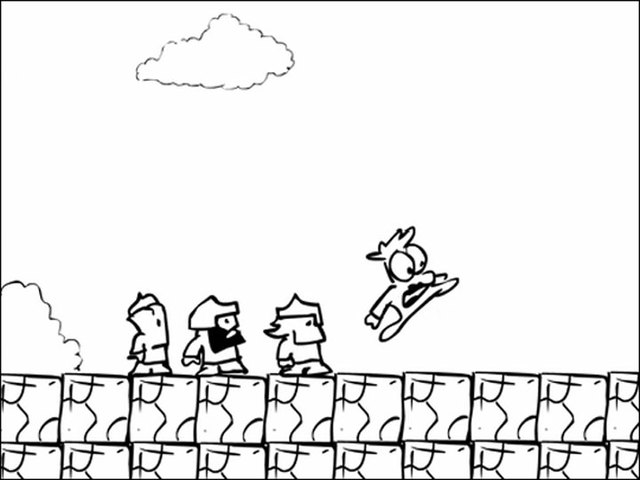 Кадр из мультфильма Супер Марио и Три богатыря (Tvigle)