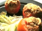 Помидоры, фаршированные говядиной