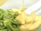 Куриный салат с киви