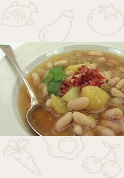 Суп с картошкой и фасолью смотреть бесплатно в нашем онлайн-кинотеатре Tvigle.ru
