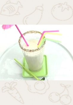 Молочный коктейль с кокосом